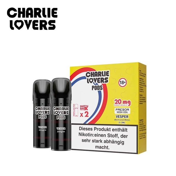 Charlie Lovers - Vesper - Prefilled Pod 2ml/ Stück
